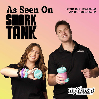 NightCap Scrunchie Drink Cover - Drink Spiking Prevention