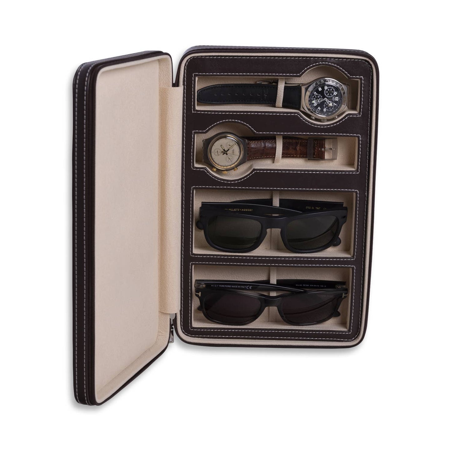 Francis Watch and Sunglass Travel Case