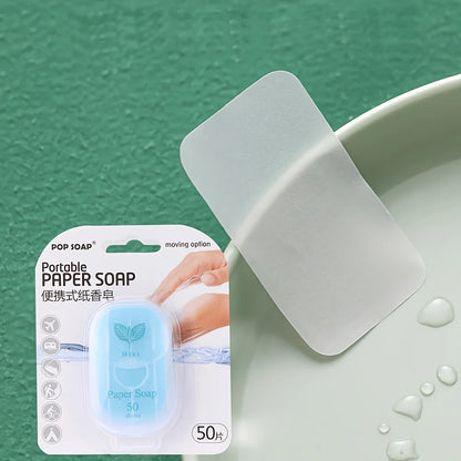 Ultimate Portable Paper Soap Sheets For Outdoor Travel， disposable