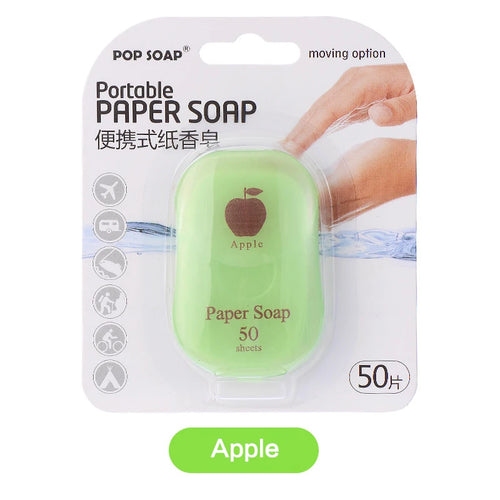 Ultimate Portable Paper Soap Sheets For Outdoor Travel， disposable