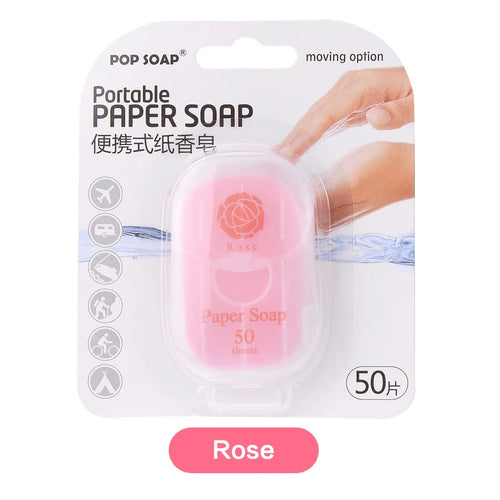 Ultimate Portable Paper Soap Sheets For Outdoor Travel， disposable