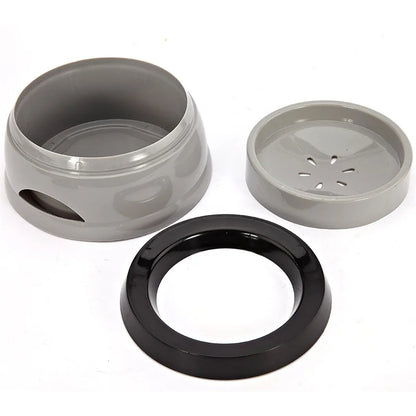 Pet Dog Bowls Floating Not Wetting Mouth Cat Bowl No Spill Drinking