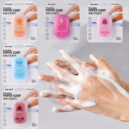 Ultimate Portable Paper Soap Sheets For Outdoor Travel， disposable