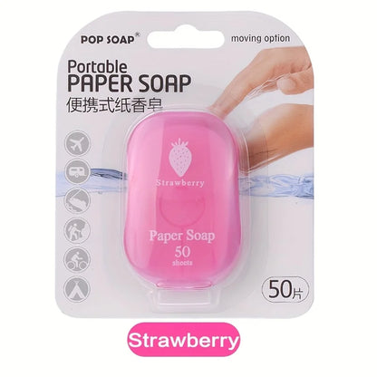 Ultimate Portable Paper Soap Sheets For Outdoor Travel， disposable
