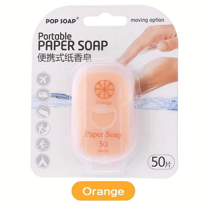 Ultimate Portable Paper Soap Sheets For Outdoor Travel， disposable