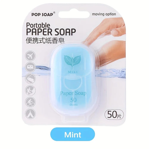 Ultimate Portable Paper Soap Sheets For Outdoor Travel， disposable