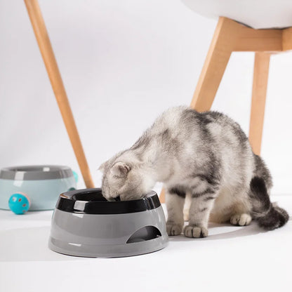 Pet Dog Bowls Floating Not Wetting Mouth Cat Bowl No Spill Drinking