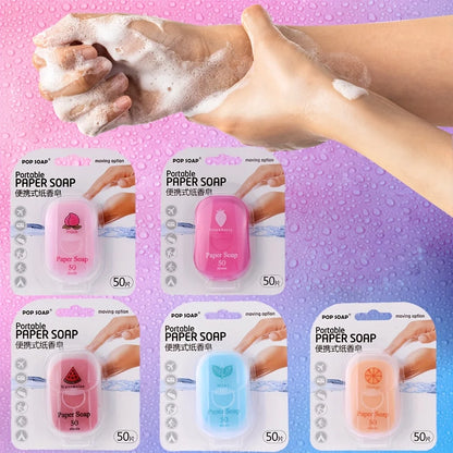 Ultimate Portable Paper Soap Sheets For Outdoor Travel， disposable