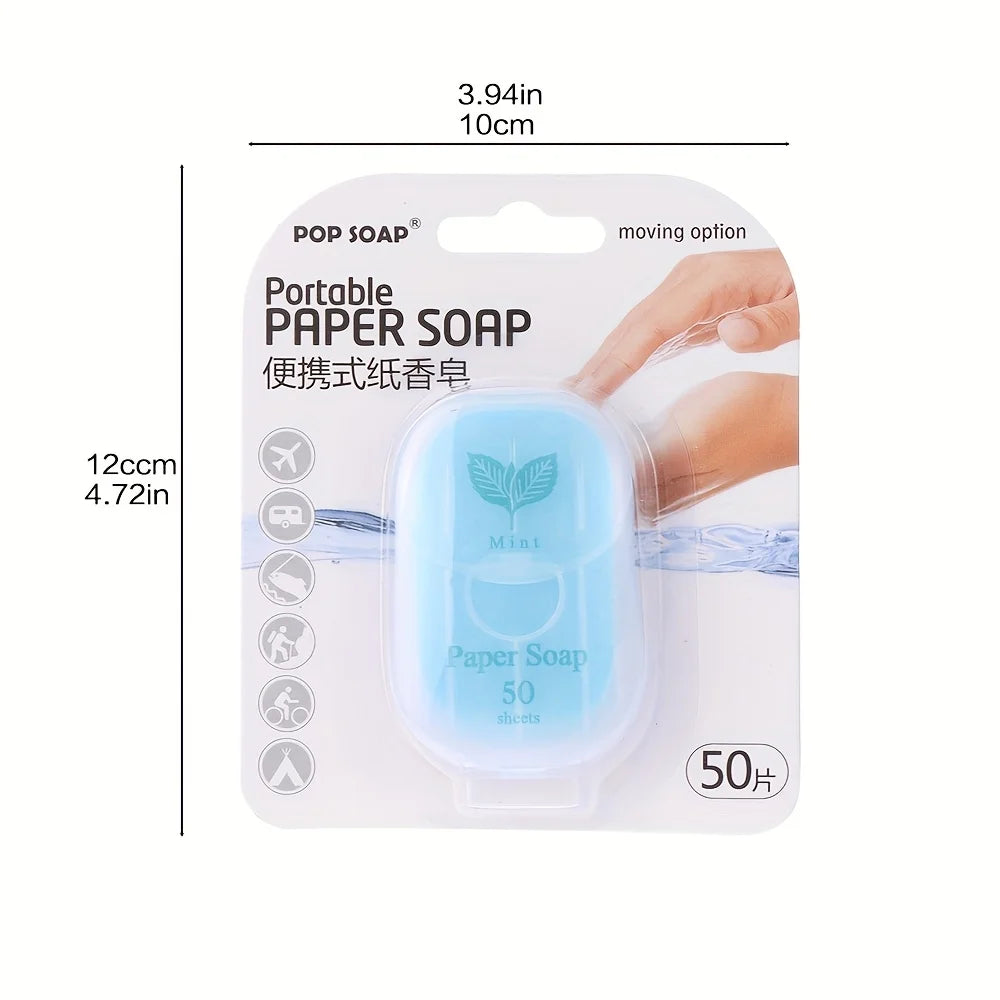 Ultimate Portable Paper Soap Sheets For Outdoor Travel， disposable