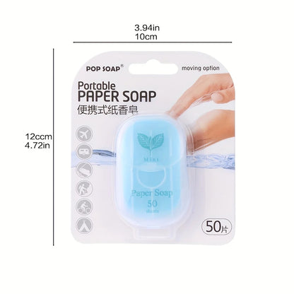 Ultimate Portable Paper Soap Sheets For Outdoor Travel， disposable