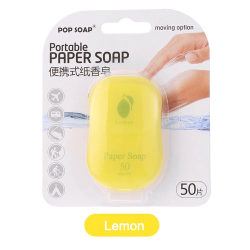 Ultimate Portable Paper Soap Sheets For Outdoor Travel， disposable