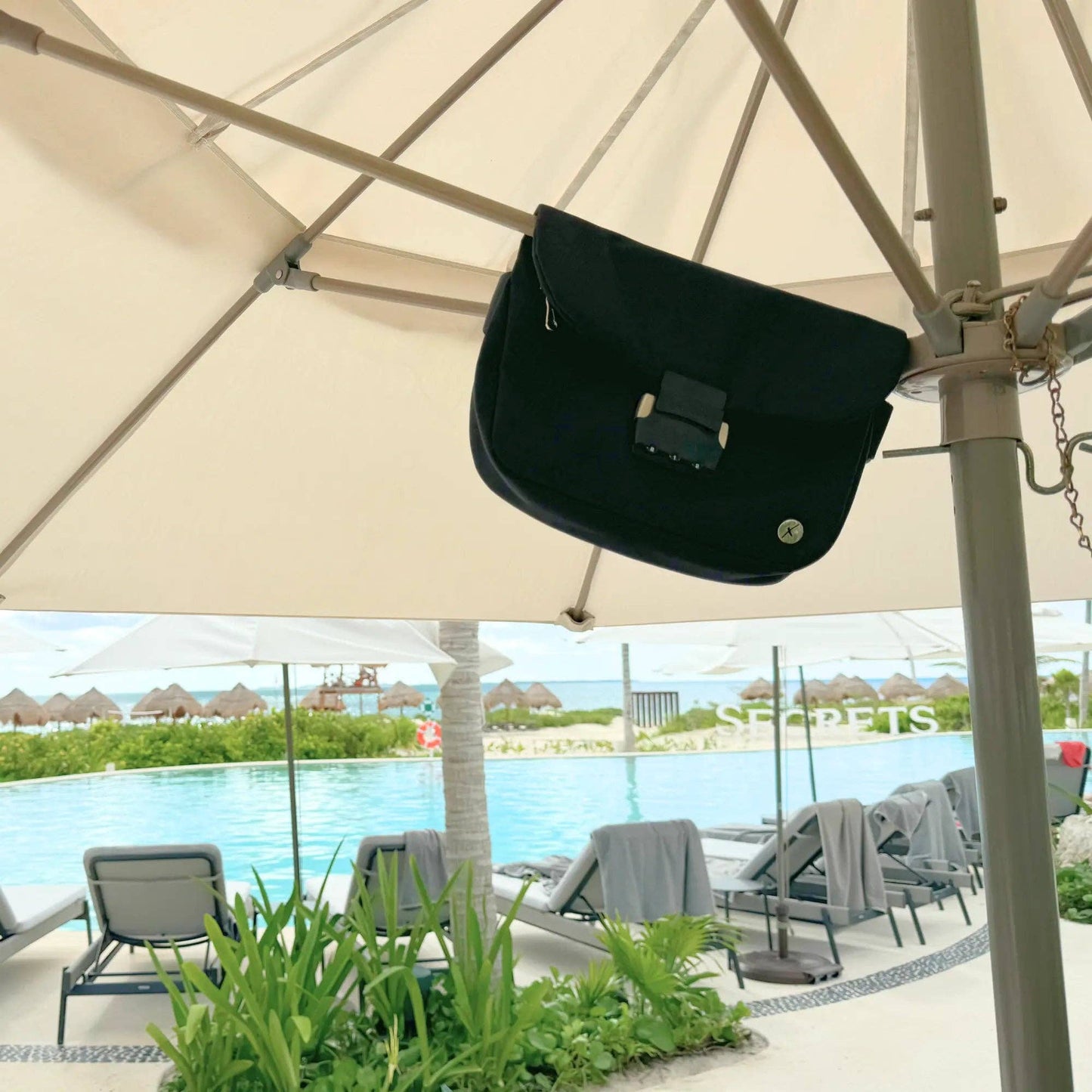 Lockable Anti-Theft Crossbody Bag for Travel