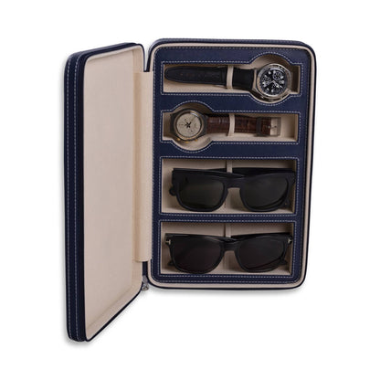 Francis Watch and Sunglass Travel Case