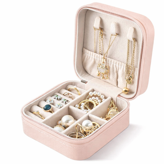 Portable Jewelry Organizer Travel Case
